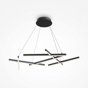 Подвесная люстра Maytoni Line MOD016PL-L80BK в Когалыме - kogalym.mebel24.online | фото 2