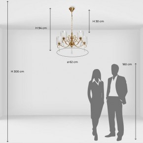 Подвесная люстра MW-Light Эллегия 8 303012505 в Когалыме - kogalym.mebel24.online | фото 7
