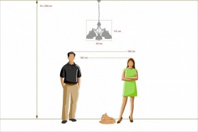 Подвесная люстра MW-Light Фелиция 347017405 в Когалыме - kogalym.mebel24.online | фото