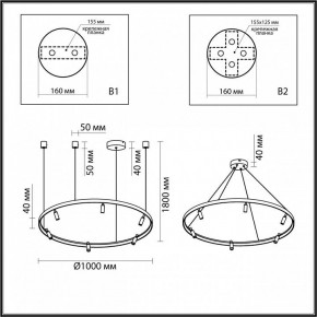 Подвесная люстра Odeon Light Fonda 4317/93L в Когалыме - kogalym.mebel24.online | фото 6