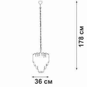 Подвесная люстра Vitaluce V58470 V58470-8/5 в Когалыме - kogalym.mebel24.online | фото 4