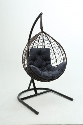 Подвесное кресло Бароло (коричневый/графит) в Когалыме - kogalym.mebel24.online | фото