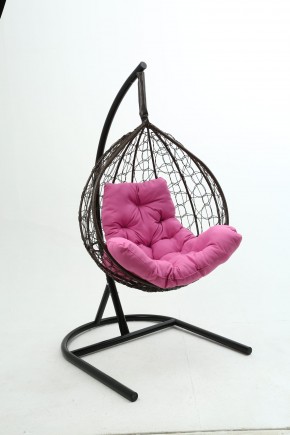 Подвесное кресло Бароло (коричневый/розовый) в Когалыме - kogalym.mebel24.online | фото