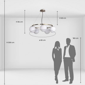 Подвесной светильник DeMarkt Оливия 11 306014505 в Когалыме - kogalym.mebel24.online | фото 8