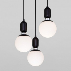 Подвесной светильник Eurosvet Bubble 50151/3 черный в Когалыме - kogalym.mebel24.online | фото 3