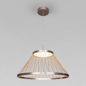 Подвесной светильник Eurosvet Cesta 40017/1 LED коричневый в Когалыме - kogalym.mebel24.online | фото 2