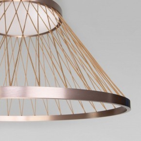 Подвесной светильник Eurosvet Cesta 40017/1 LED коричневый в Когалыме - kogalym.mebel24.online | фото 6