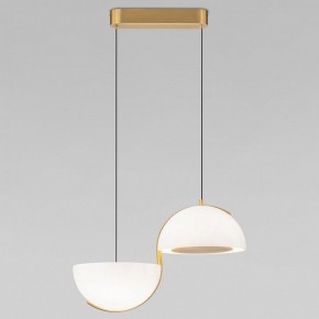 Подвесной светильник Eurosvet Emisfero 50083/2 LED золото в Когалыме - kogalym.mebel24.online | фото