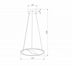 Подвесной светильник Eurosvet Occhio 40026/1 LED серый в Когалыме - kogalym.mebel24.online | фото 5