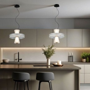 Подвесной светильник Eurosvet Titania 40028/1 LED белый в Когалыме - kogalym.mebel24.online | фото 3