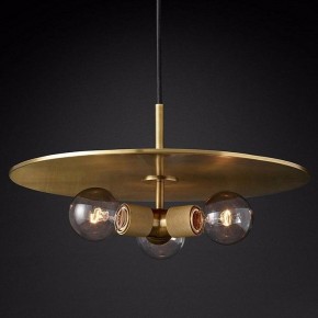 Подвесной светильник Imperiumloft Rh Utilitaire Disk Triple Pendant 40.2339 в Когалыме - kogalym.mebel24.online | фото