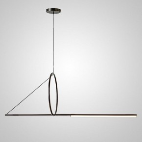 Подвесной светильник Imperiumloft Suspension Cercle Et Trait – Graphite Satine 40.1282-0 в Когалыме - kogalym.mebel24.online | фото 2