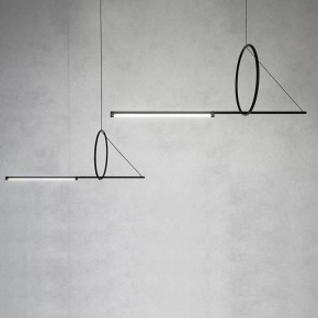 Подвесной светильник Imperiumloft Suspension Cercle Et Trait – Graphite Satine 40.1282-0 в Когалыме - kogalym.mebel24.online | фото 4