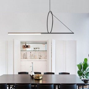 Подвесной светильник Imperiumloft Suspension Cercle Et Trait – Graphite Satine 40.1282-0 в Когалыме - kogalym.mebel24.online | фото 7