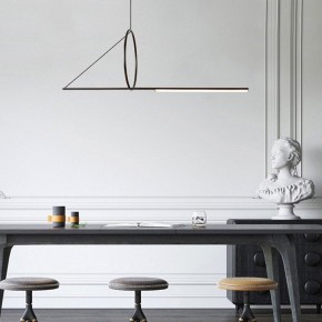 Подвесной светильник Imperiumloft Suspension Cercle Et Trait – Graphite Satine 40.1282-0 в Когалыме - kogalym.mebel24.online | фото 8