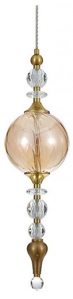 Подвесной светильник Indigo Sorpresa 11056/1P Amber в Когалыме - kogalym.mebel24.online | фото 1