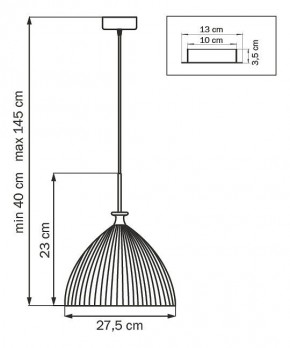 Подвесной светильник Lightstar Agola 810030 в Когалыме - kogalym.mebel24.online | фото 2