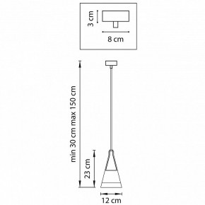 Подвесной светильник Lightstar Cone 757016 в Когалыме - kogalym.mebel24.online | фото 4