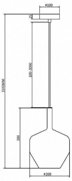Подвесной светильник Maytoni Duality MOD271PL-01B5 в Когалыме - kogalym.mebel24.online | фото 4