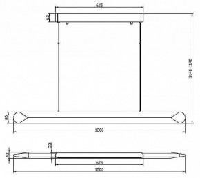 Подвесной светильник Maytoni Motion MOD276PL-L40B3K в Когалыме - kogalym.mebel24.online | фото 3