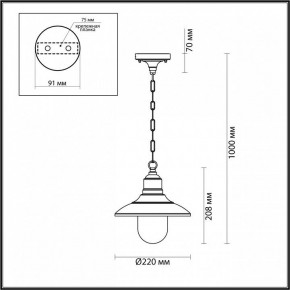 Подвесной светильник Odeon Light Campa 4965/1 в Когалыме - kogalym.mebel24.online | фото 5