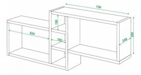 Полка книжная Домино ПК-20 в Когалыме - kogalym.mebel24.online | фото 3