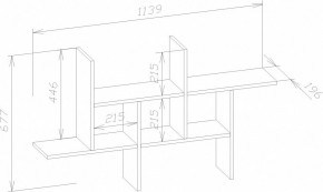 Полка навесная ПК-6 в Когалыме - kogalym.mebel24.online | фото 4