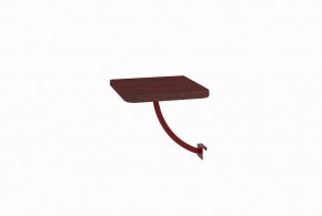 Полка прикроватная квадратная (МилСон) в Когалыме - kogalym.mebel24.online | фото 8