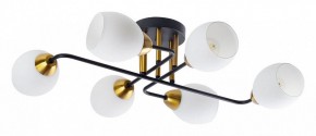Потолочная люстра Arte Lamp Andrea A8141PL-6BK в Когалыме - kogalym.mebel24.online | фото