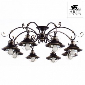 Потолочная люстра Arte Lamp Grazioso A4577PL-8CK в Когалыме - kogalym.mebel24.online | фото 2