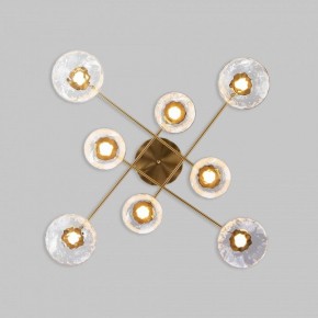 Потолочная люстра Eurosvet Ripple 50389 LED латунь в Когалыме - kogalym.mebel24.online | фото 3