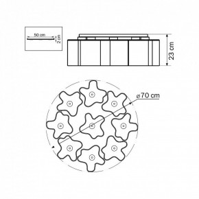Потолочная люстра Lightstar Nubi 802090 в Когалыме - kogalym.mebel24.online | фото 5