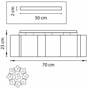 Потолочная люстра Lightstar Nubi 802097 в Когалыме - kogalym.mebel24.online | фото 2