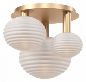 Потолочная люстра Maytoni Halo MOD268CL-03G в Когалыме - kogalym.mebel24.online | фото