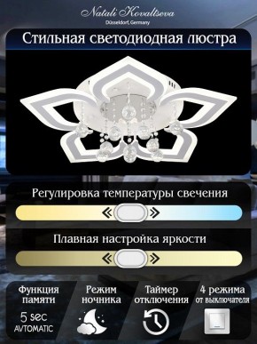 Потолочная люстра Natali Kovaltseva Cascade LED LAMPS 81159 в Когалыме - kogalym.mebel24.online | фото 7