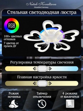 Потолочная люстра Natali Kovaltseva Hugo LED LAMPS 81133 в Когалыме - kogalym.mebel24.online | фото 6