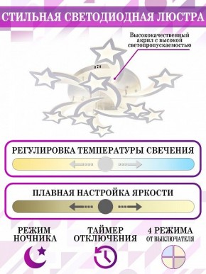 Потолочная люстра Natali Kovaltseva LED LAMPS LED LAMPS 81225 в Когалыме - kogalym.mebel24.online | фото 5