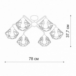 Потолочная люстра Vitaluce V42580 V42580-0/6PL в Когалыме - kogalym.mebel24.online | фото 2
