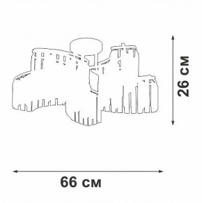 Потолочная люстра Vitaluce V5884 V5884-0/10PL в Когалыме - kogalym.mebel24.online | фото 4