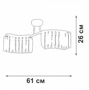 Потолочная люстра Vitaluce V5884 V5884-0/4PL в Когалыме - kogalym.mebel24.online | фото 4