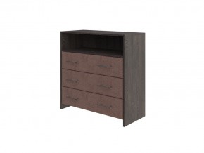 PROxSON Комод Varna (ЛДСП+ткань Дуб Кантербери/Tesla Брауни) 90x40 в Когалыме - kogalym.mebel24.online | фото