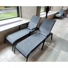Шезлонг-лежак Бирма MC-2051C Grey в Когалыме - kogalym.mebel24.online | фото 1