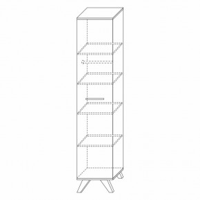 Шкаф 400 Вега Скандинавия в Когалыме - kogalym.mebel24.online | фото 3