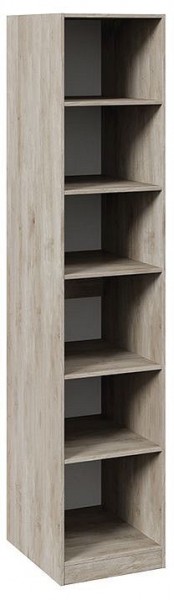 Шкаф для белья Эмбер СМ-348.07.002 R в Когалыме - kogalym.mebel24.online | фото 2