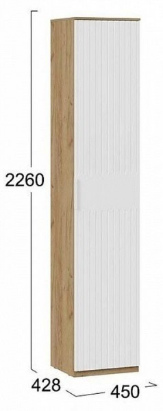 Шкаф для белья Хилтон Исп. 2 в Когалыме - kogalym.mebel24.online | фото 6