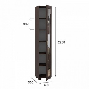 Шкаф для белья Монблан МБ-22К в Когалыме - kogalym.mebel24.online | фото 4