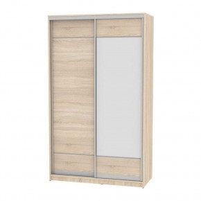 Шкаф-купе B-220х135х60-2 "Белла" (D7D8) в Когалыме - kogalym.mebel24.online | фото