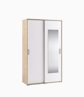 Шкаф-купе Бланка Дуб сонома/Белый в Когалыме - kogalym.mebel24.online | фото 1