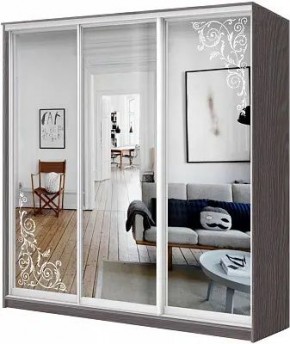 Шкаф-купе ХИТ 24-18-656 ОРНАМЕНТ в Когалыме - kogalym.mebel24.online | фото