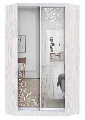 Шкаф-купе ХИТ-У-L-24-64-66 ОРНАМЕНТ в Когалыме - kogalym.mebel24.online | фото